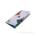 Pubblicità di colori di stampa personalizzata A4 Flyers brochures